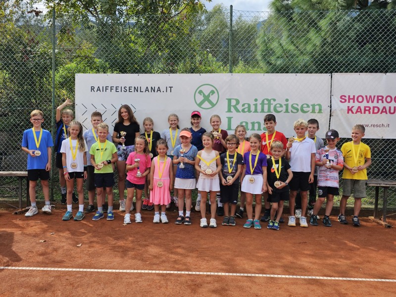 Piccoli giocatori, grande entusiasmo.